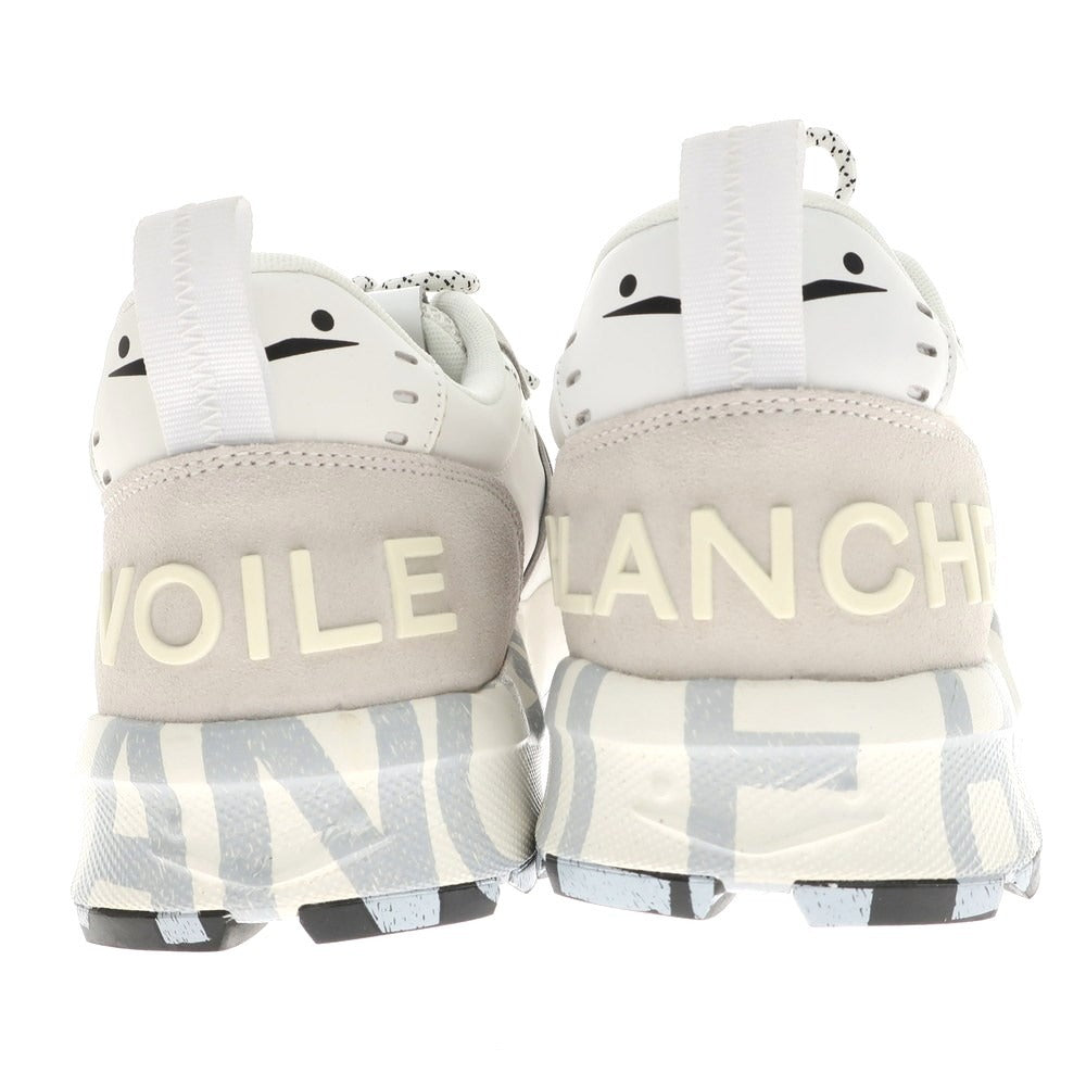 【新品アウトレット】ボイルブランシェ VOILE BLANCHE CLUB01 スニーカー ホワイトxペールグレー【 44 】【 状態ランクN- 】【 メンズ 】