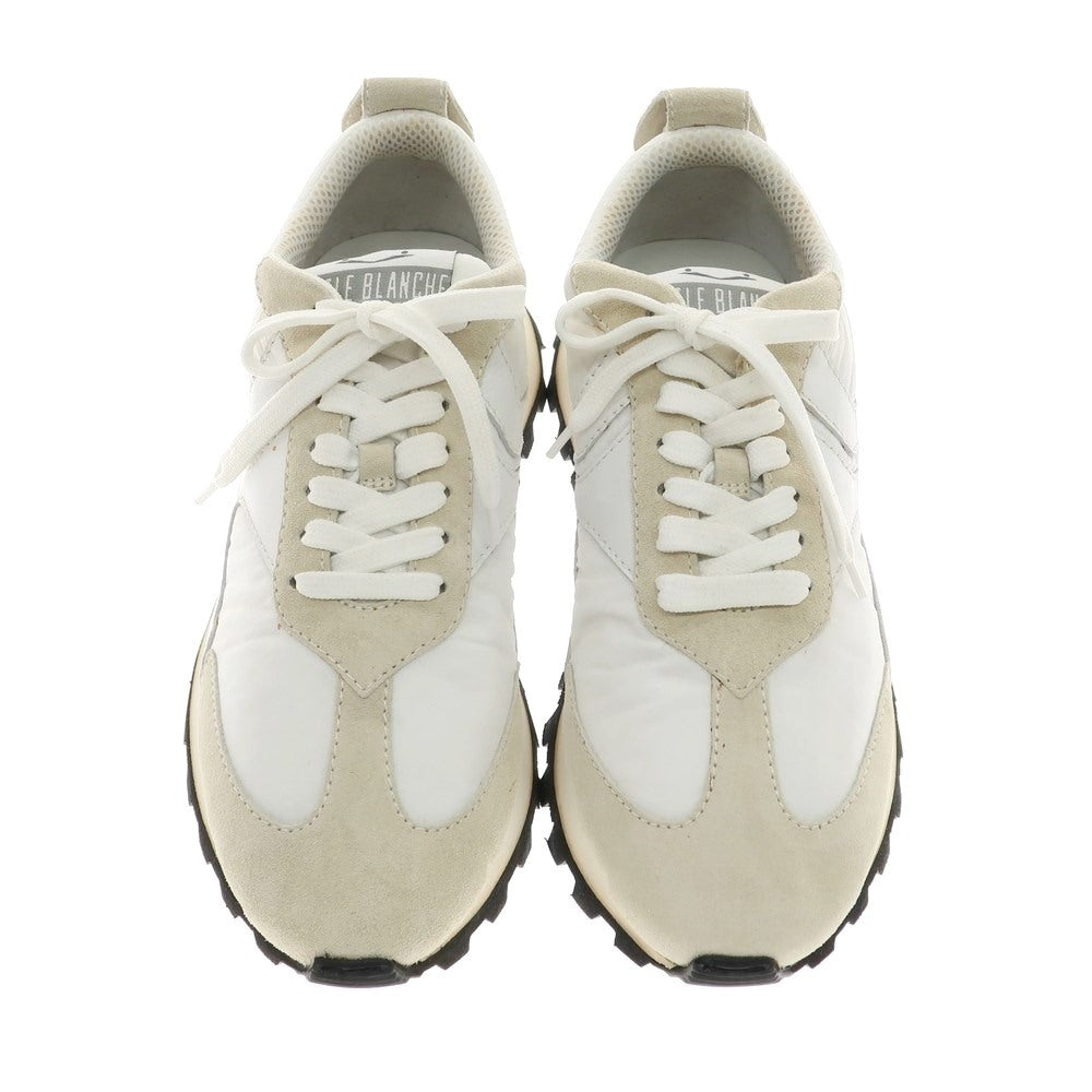 [New Outlet] VOILE BLANCHE QWARK MAN Sneakers White x Beige [42] [Condition Rank N-] [Men&