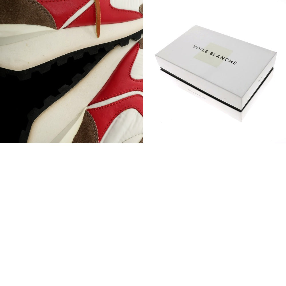 [New Outlet] VOILE BLANCHE QWARK MAN Sneakers Brown x White x Red [42] [Condition Rank N-] [Men&