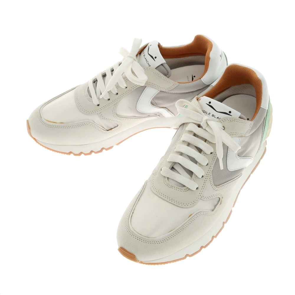 [New Outlet] VOILE BLANCHE LIAM POWER Sneakers White x Mint Green [41] [Condition Rank N-] [Men&