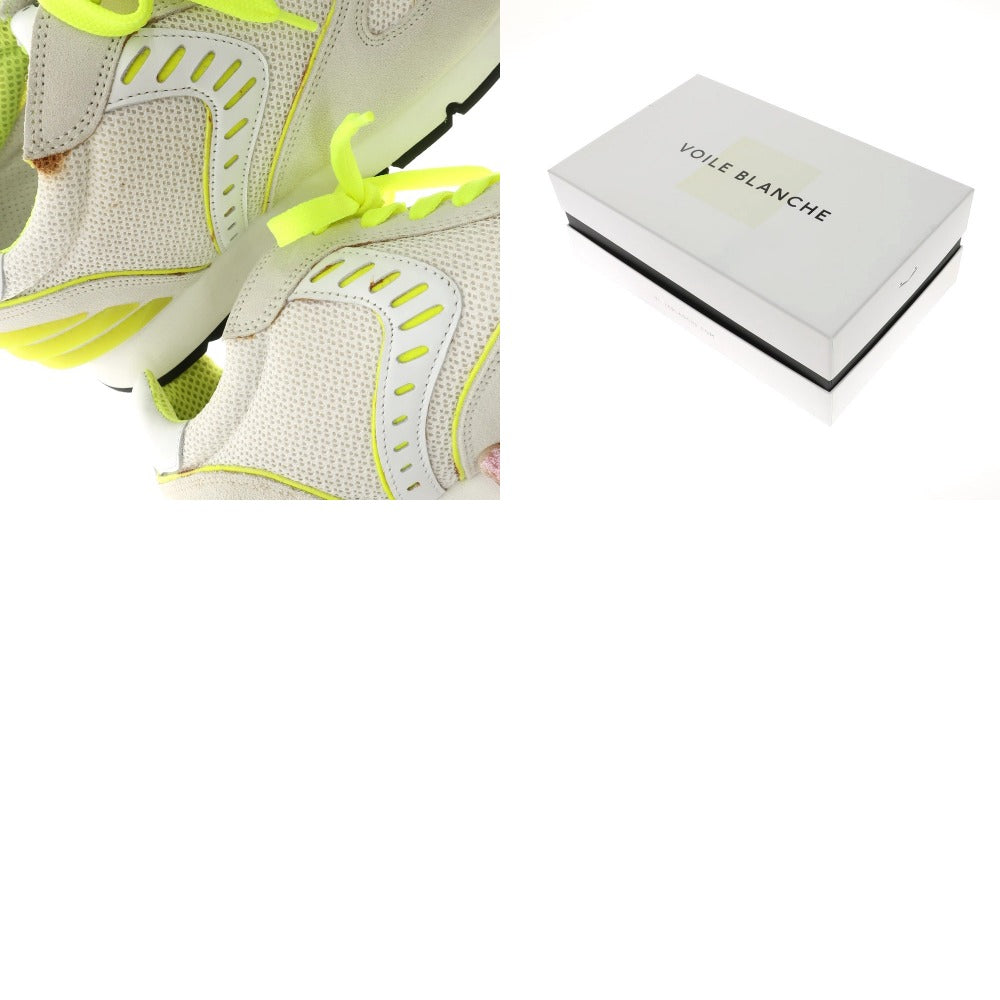 [New Outlet] Voile Blanche LIAM POWER II Sneakers Off-White x Neon Yellow [43] [Condition Rank N-] [Men&