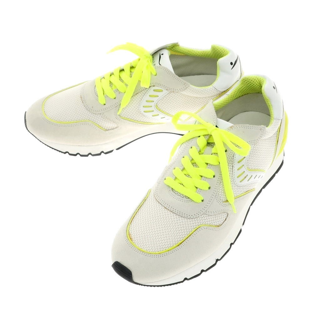 [New Outlet] Voile Blanche LIAM POWER II Sneakers Off-White x Neon Yellow [43] [Condition Rank N-] [Men&