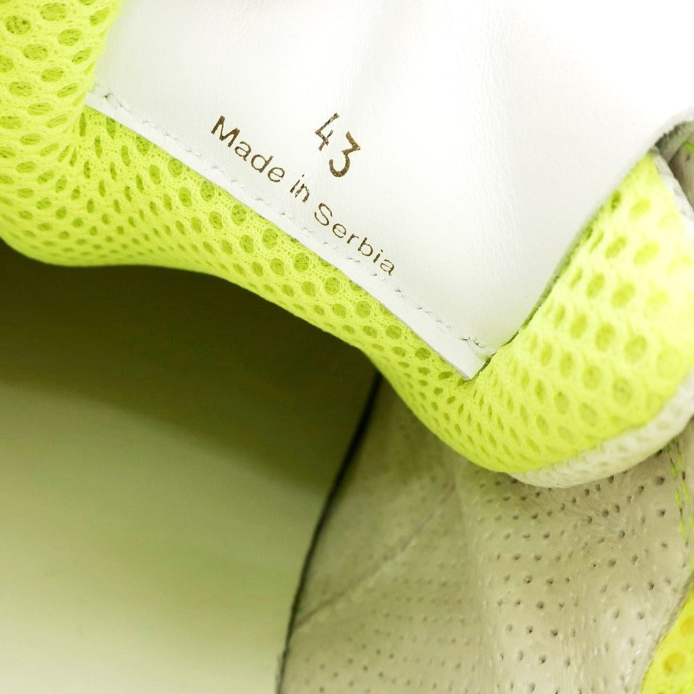 [New Outlet] Voile Blanche LIAM POWER II Sneakers Off-White x Neon Yellow [43] [Condition Rank N-] [Men&