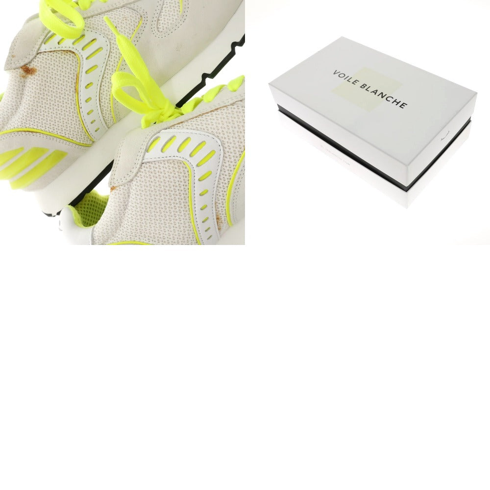 [New Outlet] VOILE BLANCHE LIAM POWER II Sneakers Off-White x Neon Yellow [41] [Condition Rank N-] [Men&