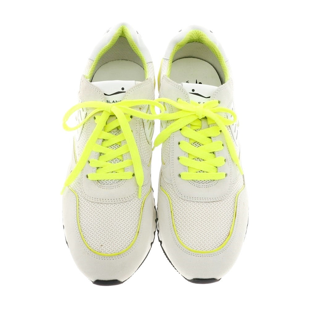 [New Outlet] VOILE BLANCHE LIAM POWER II Sneakers Off-White x Neon Yellow [41] [Condition Rank N-] [Men&