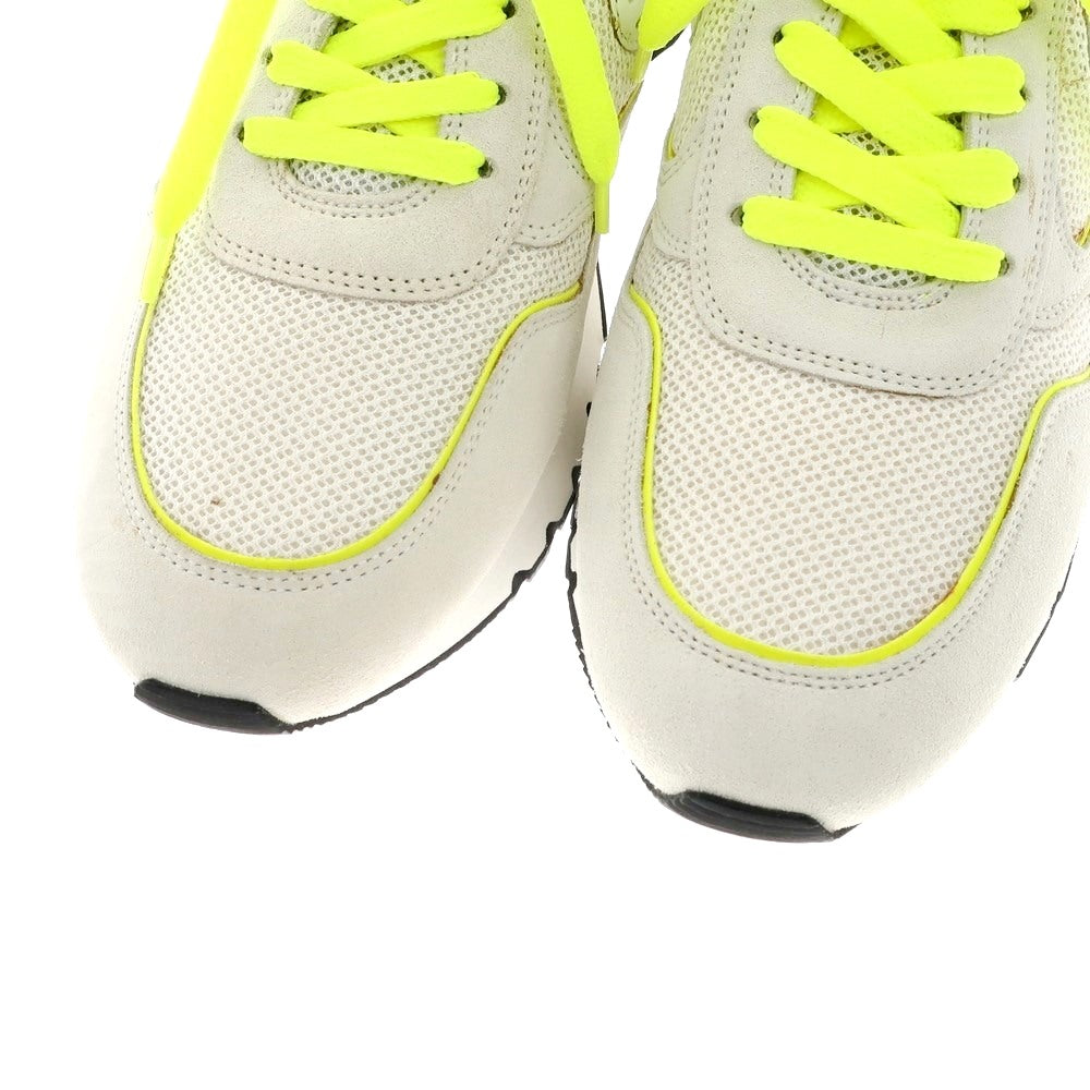 [New Outlet] VOILE BLANCHE LIAM POWER II Sneakers Off-White x Neon Yellow [41] [Condition Rank N-] [Men&