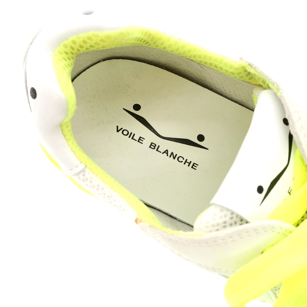 [New Outlet] VOILE BLANCHE LIAM POWER II Sneakers Off-White x Neon Yellow [41] [Condition Rank N-] [Men&