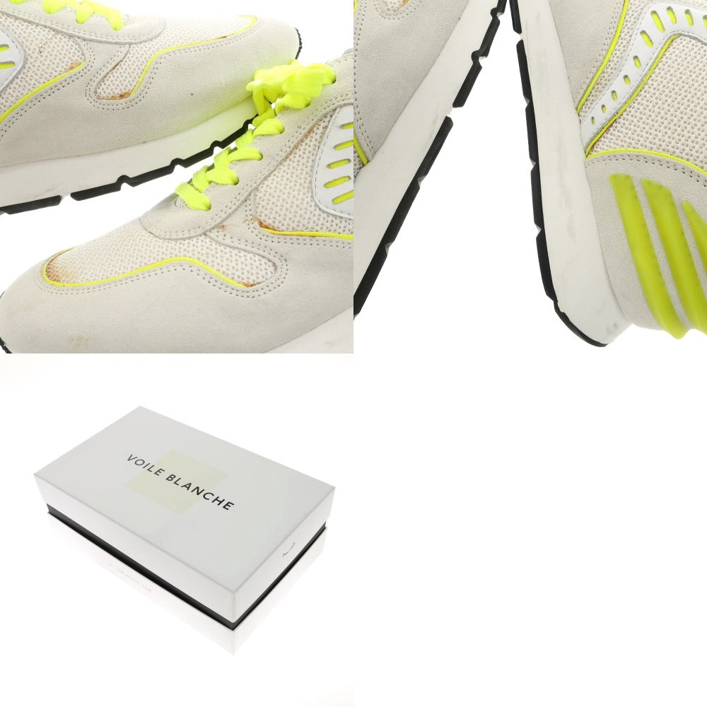 [New Outlet] Voile Blanche LIAM POWER II Sneakers Off-White x Neon Yellow [40] [Condition Rank N-] [Men&