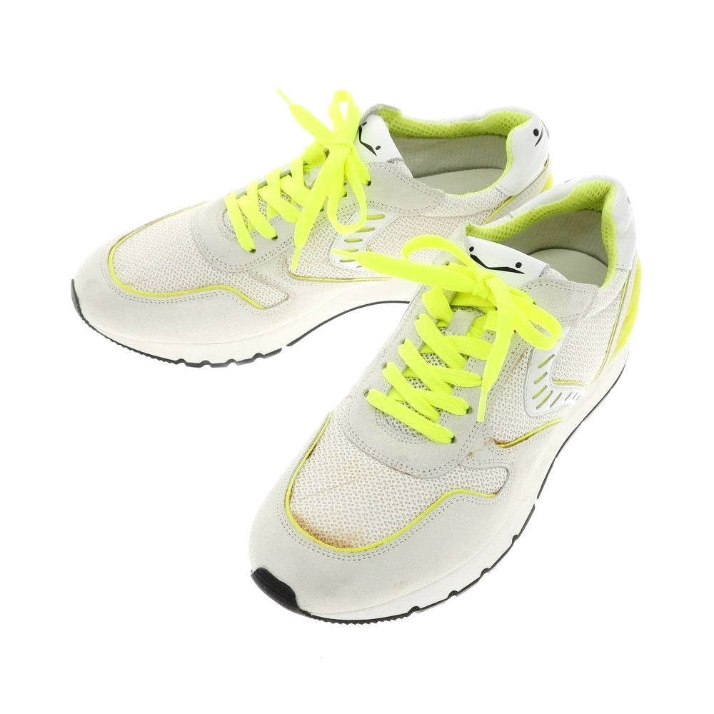 [New Outlet] Voile Blanche LIAM POWER II Sneakers Off-White x Neon Yellow [40] [Condition Rank N-] [Men&