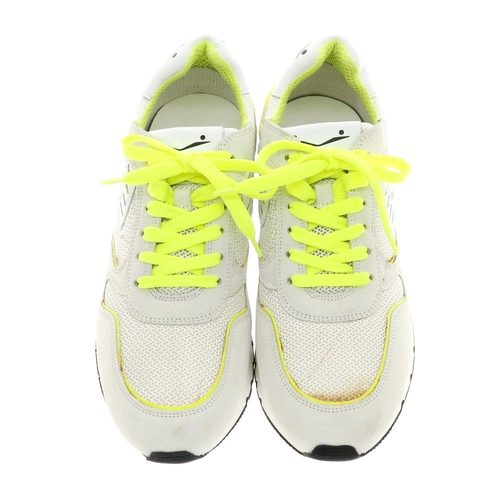 [New Outlet] Voile Blanche LIAM POWER II Sneakers Off-White x Neon Yellow [40] [Condition Rank N-] [Men&