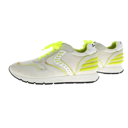 [New Outlet] Voile Blanche LIAM POWER II Sneakers Off-White x Neon Yellow [40] [Condition Rank N-] [Men&