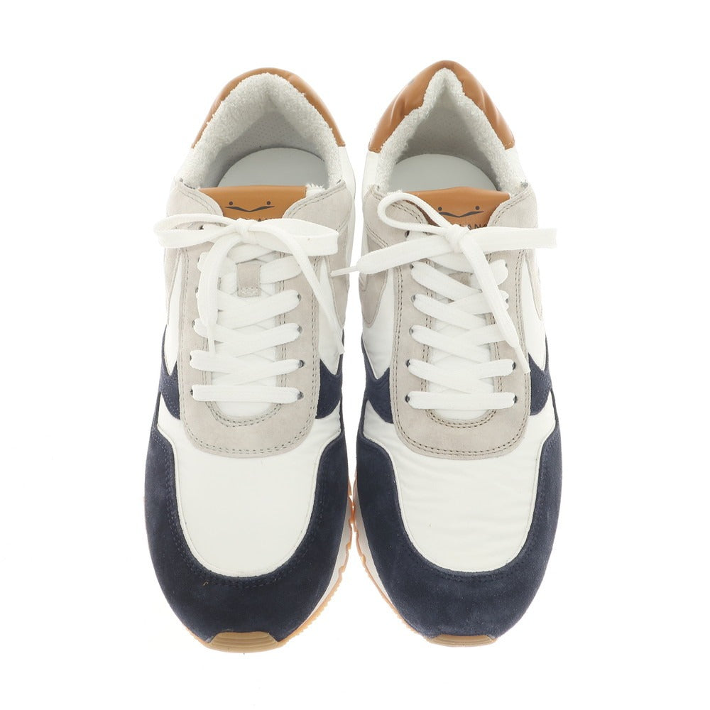 [New Outlet] VOILE BLANCHE LIAM POWER Sneakers White x Navy [42] [Condition Rank N-] [Men&