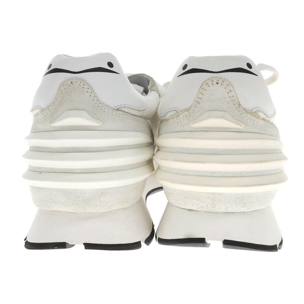 [New Outlet] VOILE BLANCHE LIAM POWER Sneakers White x Light Gray [42] [Condition Rank N-] [Men&