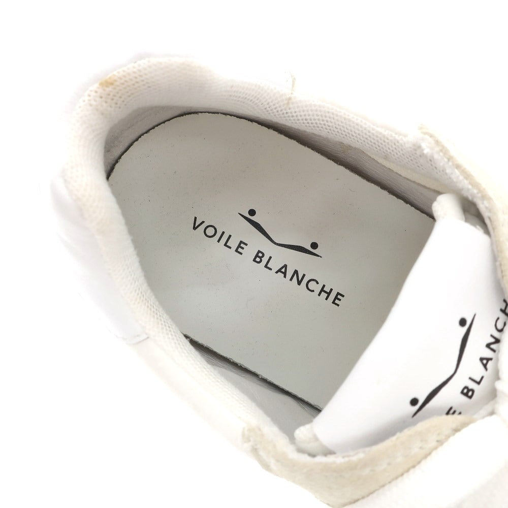 [New Outlet] VOILE BLANCHE LIAM POWER Sneakers White x Light Gray [42] [Condition Rank N-] [Men&