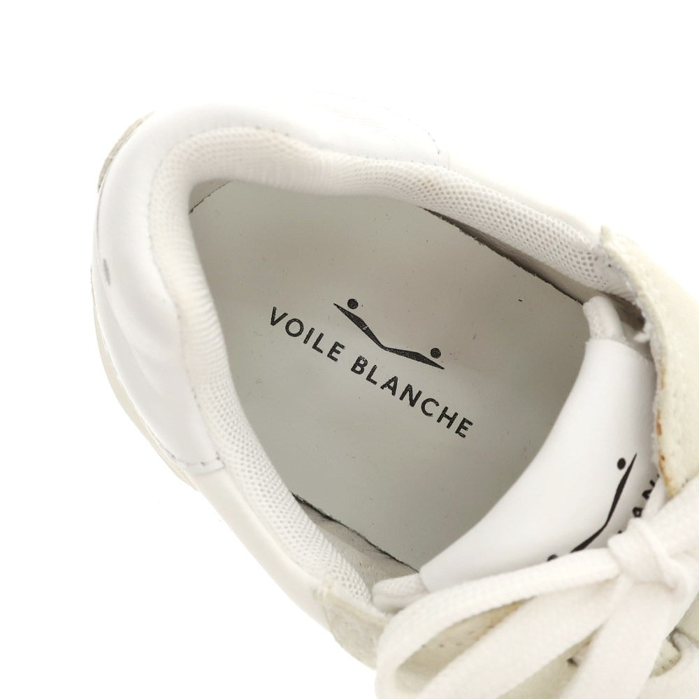 [New Outlet] VOILE BLANCHE LIAM POWER Sneakers White x Light Gray [42] [Condition Rank N-] [Men&