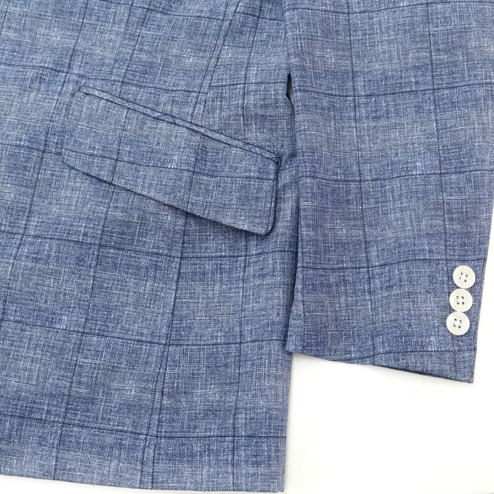 [Used] TAKEO KIKUCHI Polyester 2B Casual Jacket Navy Blue [Size 2] [BLU] [S/S] [Condition Rank B] [Men&