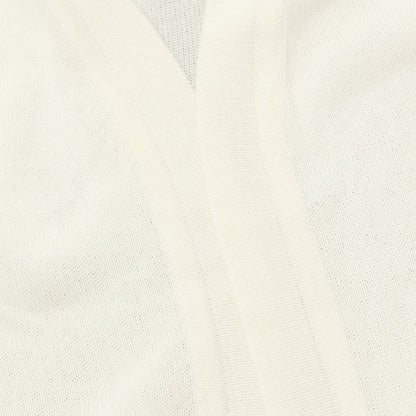 [Used] RENCONTRANT Rayon Knit Cardigan Off-White [S] [Condition Rank B] [Men&