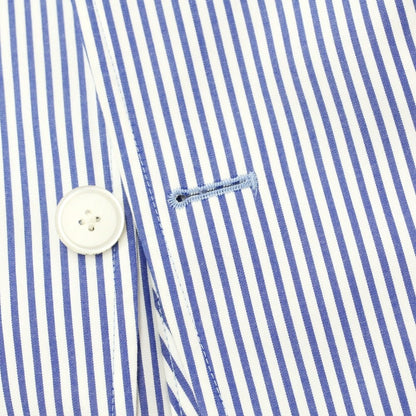 【中古】マッキントッシュフィロソフィー MACKINTOSH PHILOSOPHY コットン ストライプ カジュアルジャケット ホワイトxネイビー【サイズ40】【NVY】【S/S】【状態ランクC】【メンズ】【759573】