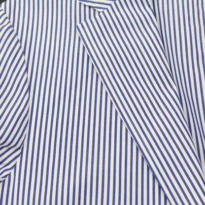 【中古】マッキントッシュフィロソフィー MACKINTOSH PHILOSOPHY コットン ストライプ カジュアルジャケット ホワイトxネイビー【サイズ40】【NVY】【S/S】【状態ランクC】【メンズ】【759573】