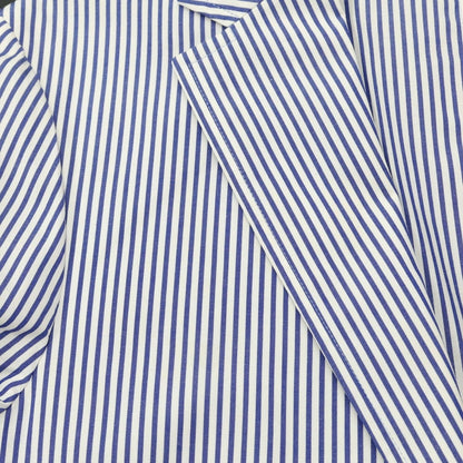 [Used] Mackintosh Philosophy Cotton Striped Casual Jacket White x Navy [Size 40] [NVY] [S/S] [Condition Rank C] [Men&