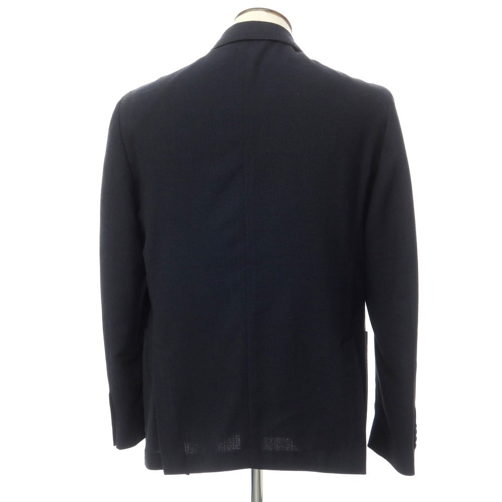 [Used] LARDINI Wool Polyester 2B Tailored Jacket Navy [Size 54 7REG] [NVY] [S/S] [Condition Rank B] [Men&