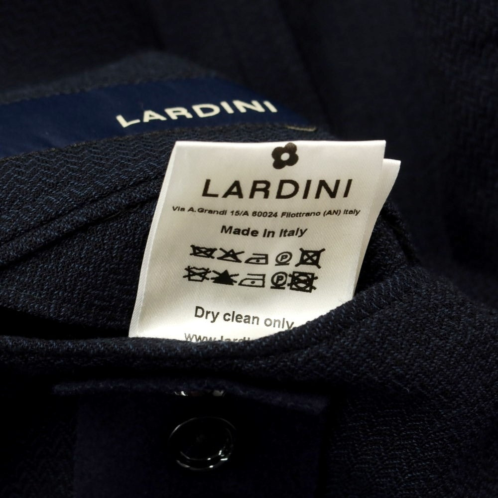 中古】ラルディーニ LARDINI ウールポリエステル 2B テーラードジャケット ネイビー【サイズ54 7REG】【NVY】【S/S】【 –  リタリオリブロ