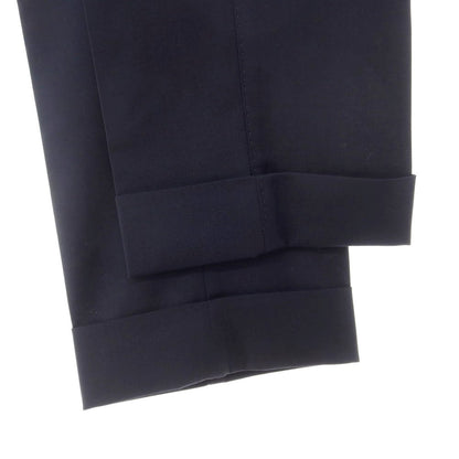 [Used] PT TORINO Stretch Polyester Wool Dress Slacks Pants Navy [54] [Condition Rank B] [Men&