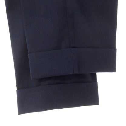 [Used] PT TORINO Stretch Polyester Wool Dress Slacks Pants Navy [54] [Condition Rank B] [Men&