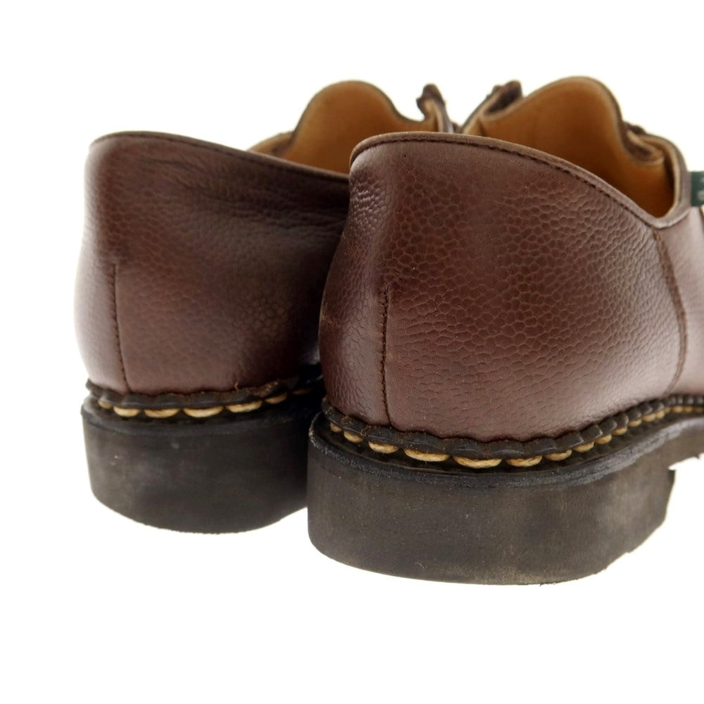 [Used] Paraboot Michael Embossed Leather Tyrolean Shoes Brown [4] [Condition Rank B] [Women&