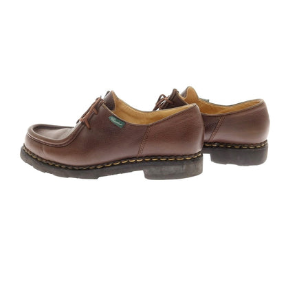 [Used] Paraboot Michael Embossed Leather Tyrolean Shoes Brown [4] [Condition Rank B] [Women&