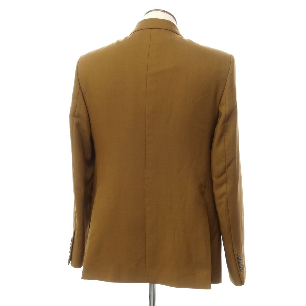 [New Outlet] PT TORINO Wool Mohair Double Breasted Casual Jacket Light Brown [Size 52] [BRW] [S/S/A/W] [Condition Rank N-] [Men&