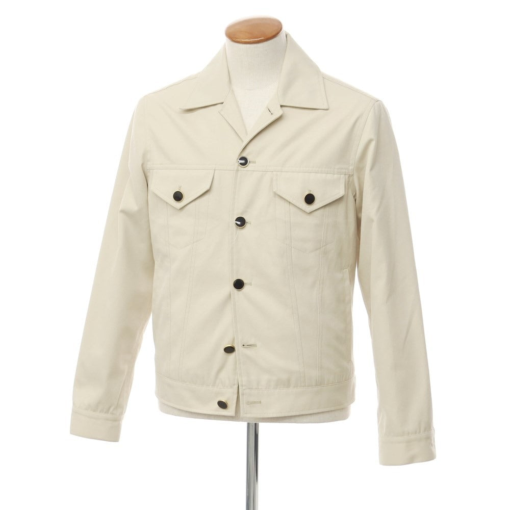 [New Outlet] PT TORINO Polyester Cotton Work Jacket Beige [48] [Condition Rank N-] [Men&