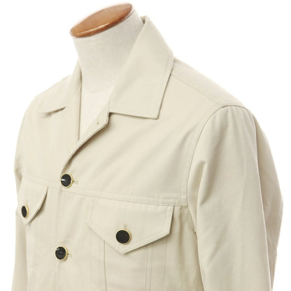 [New Outlet] PT TORINO Polyester Cotton Work Jacket Beige [48] [Condition Rank N-] [Men&