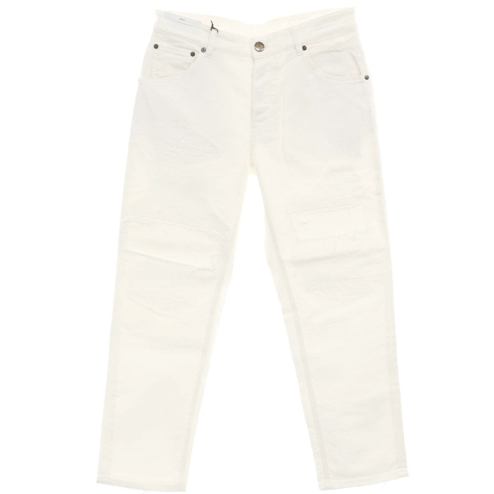 [New] PT Torino Denim PT TORINO DENIM REBEL Repaired &amp;amp; Distressed Denim Pants Jeans White [30] [Condition Rank N] [Men&