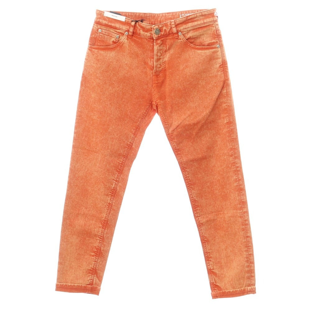 [New] PT Torino Denim PT TORINO DENIM REGGAE Stretch Color Denim Pants Jeans Red Orange [32] [Condition Rank N] [Men&