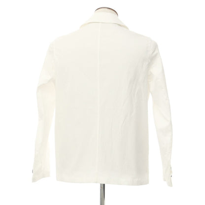 [New] PT TORINO Cotton Cellulose Seersucker Work Jacket White [48] [Condition Rank N] [Men&