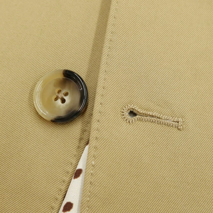 [New Outlet] PT TORINO Stretch Cotton 2B Jacket Khaki Beige [50] [Condition Rank N-] [Men&