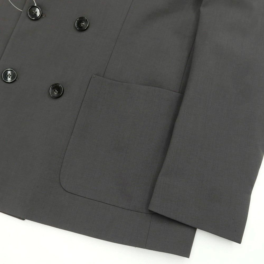 [New] PT TORINO Wool Nylon Double Jacket Dark Grey [48] [Condition Rank N] [Men&