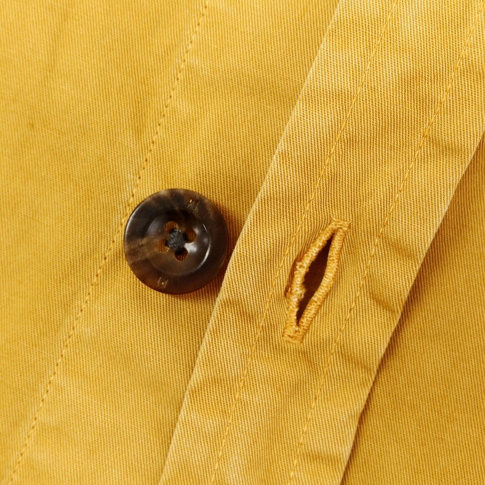 [New] PT TORINO Linen Safari Casual Shirt Mustard [Size 40] [YEL] [S/S/A/W] [Condition Rank N] [Men&