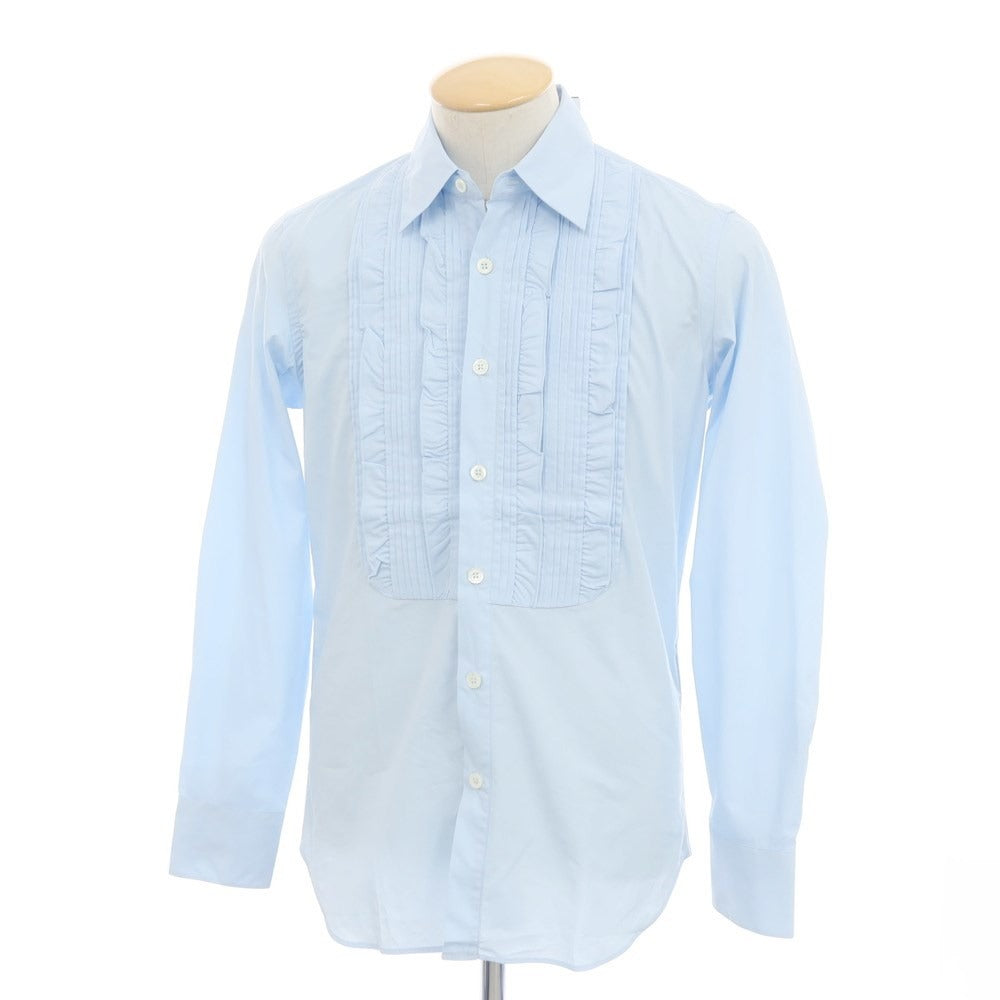 [New] PT TORINO Cotton Busam Casual Shirt Light Blue [Size 37] [BLU] [S/S/A/W] [Condition Rank N] [Men&