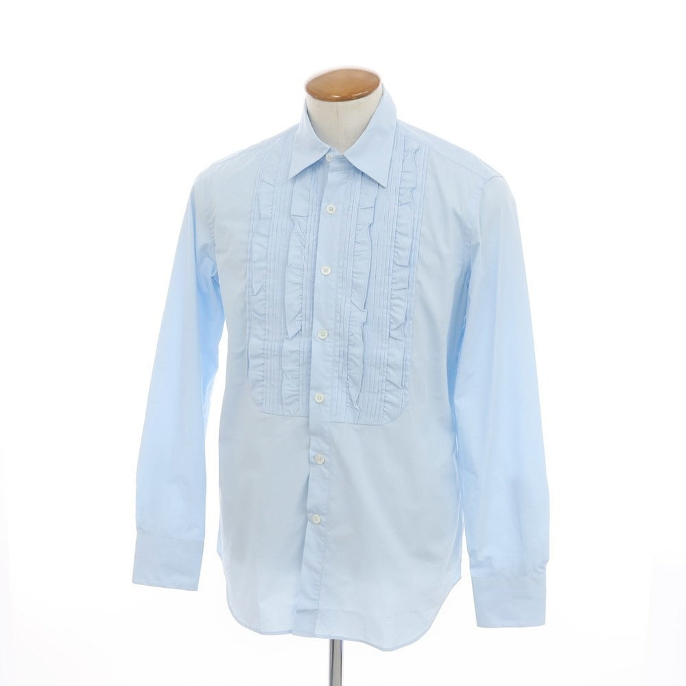 [New] PT TORINO Cotton Busam Casual Shirt Light Blue [Size 39] [BLU] [S/S/A/W] [Condition Rank N] [Men&