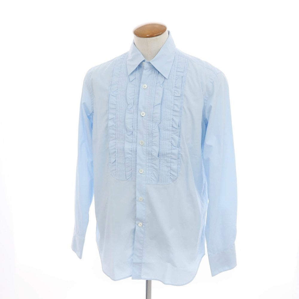 [New] PT TORINO Cotton Busam Casual Shirt Light Blue [Size 40] [BLU] [S/S/A/W] [Condition Rank N] [Men&