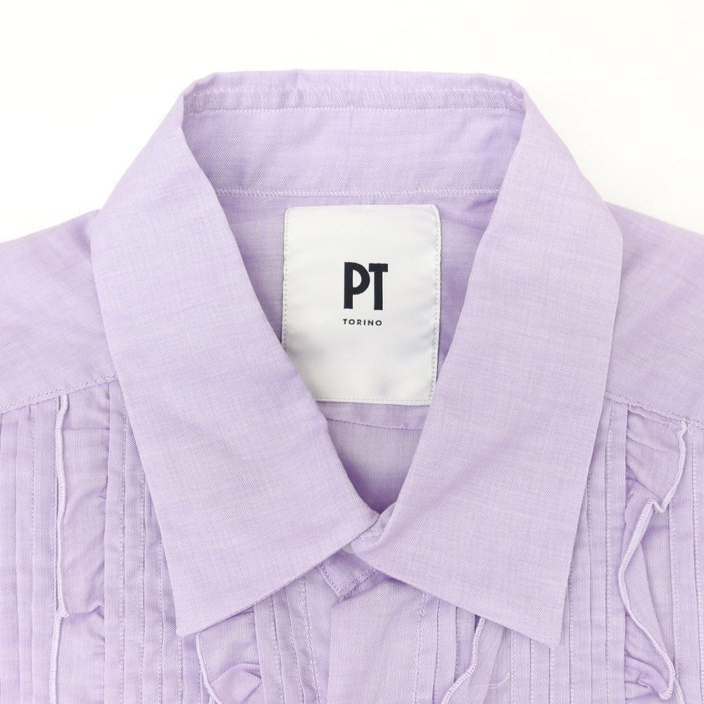 [New] PT TORINO Cotton Busam Casual Shirt, Light Purple [Size 40] [PUP] [S/S/A/W] [Condition Rank N] [Men&