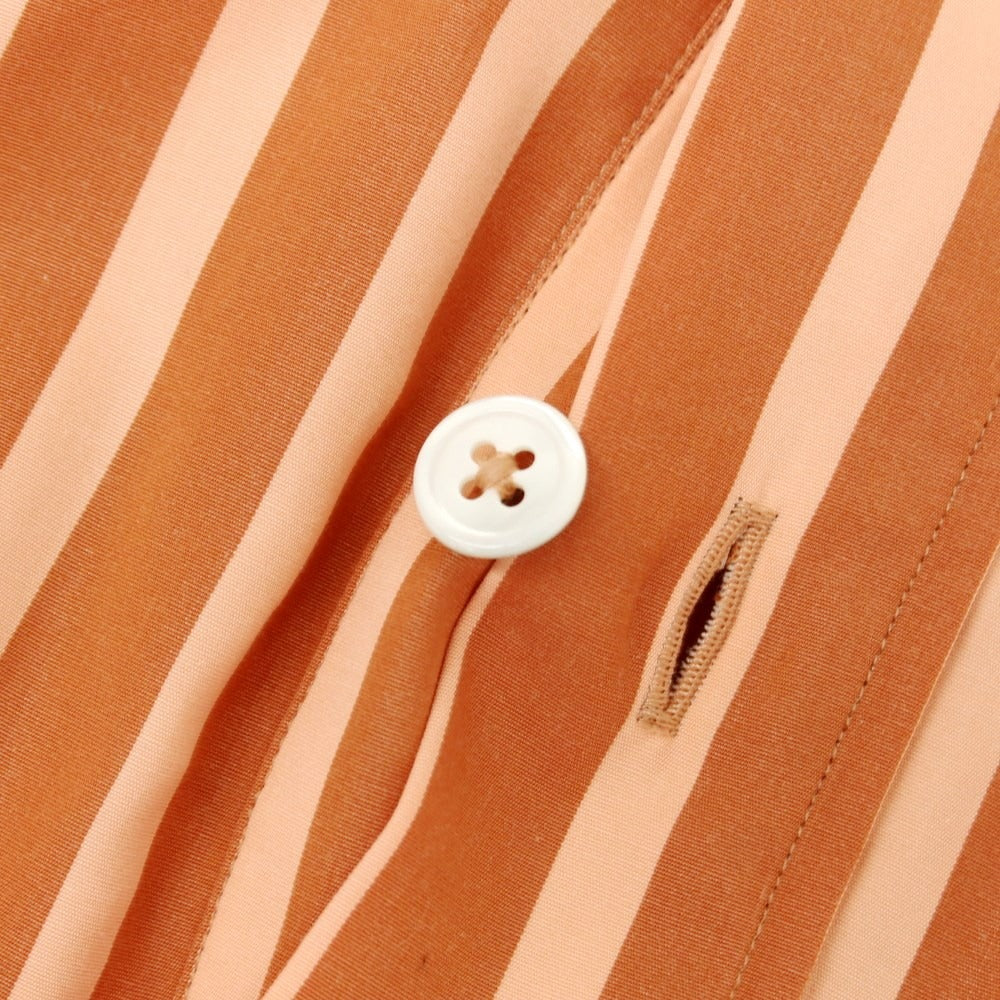 [New] PT TORINO Cotton Pullover Casual Shirt Light Brown x Pink Beige [Size 40] [BRW] [S/S/A/W] [Condition Rank N] [Men&
