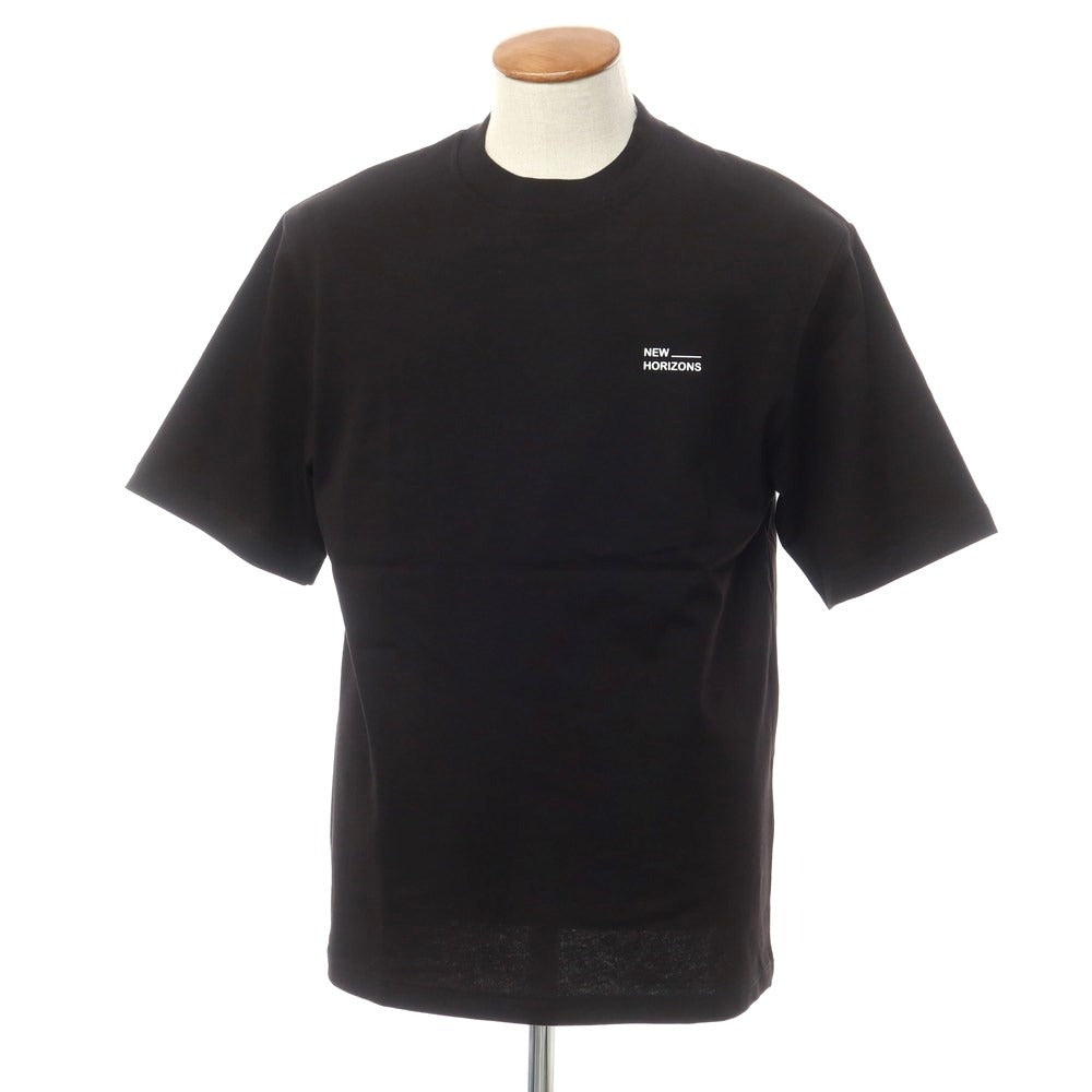 [New Outlet] PT TORINO Cotton Crew Neck Short Sleeve T-Shirt Black [46] [Condition Rank N-] [Men&