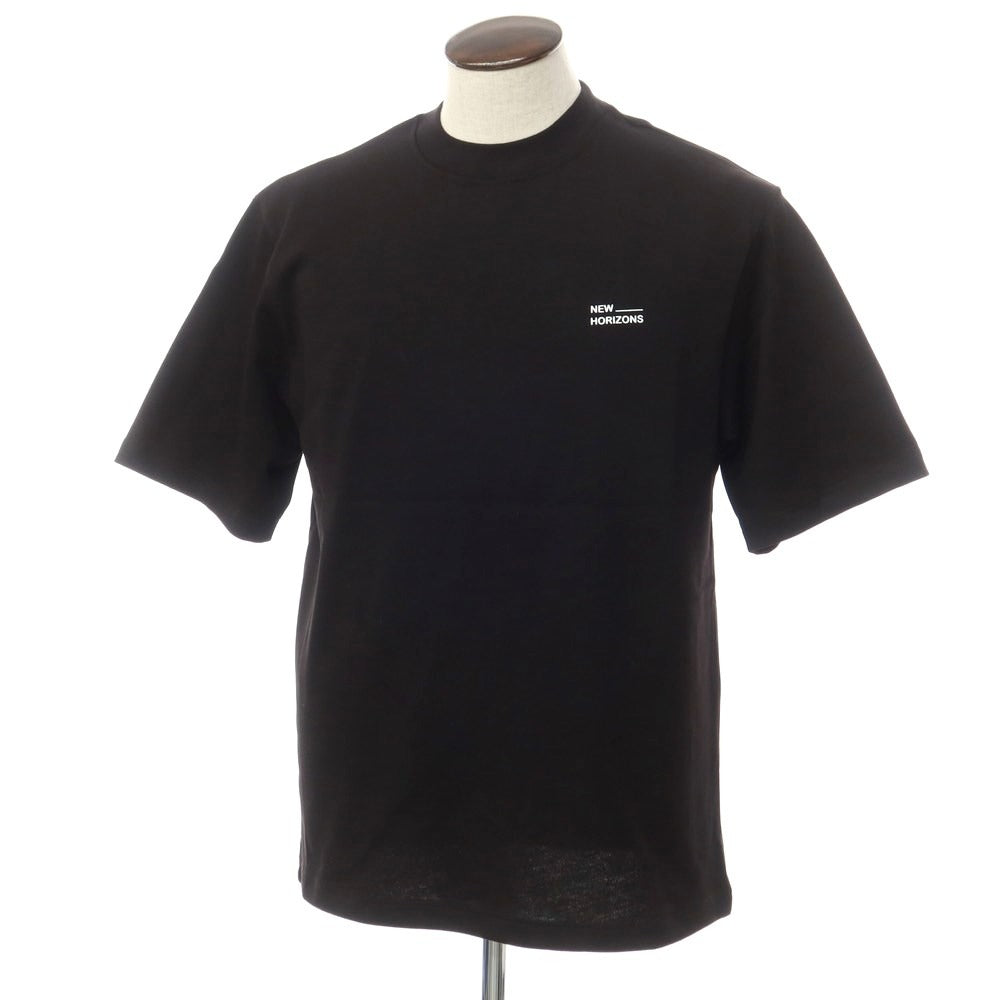 [New Outlet] PT TORINO Cotton Crew Neck Short Sleeve T-Shirt Black [48] [Condition Rank N-] [Men&