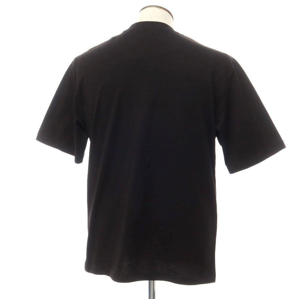 [New Outlet] PT TORINO Cotton Crew Neck Short Sleeve T-Shirt Black [48] [Condition Rank N-] [Men&