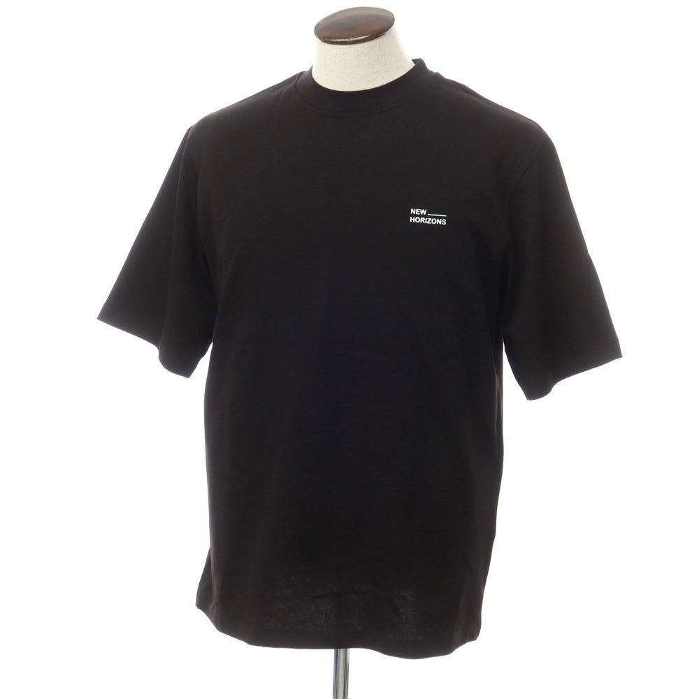 [New] PT TORINO Cotton Crew Neck Short Sleeve T-Shirt Black [50] [Condition Rank N] [Men&