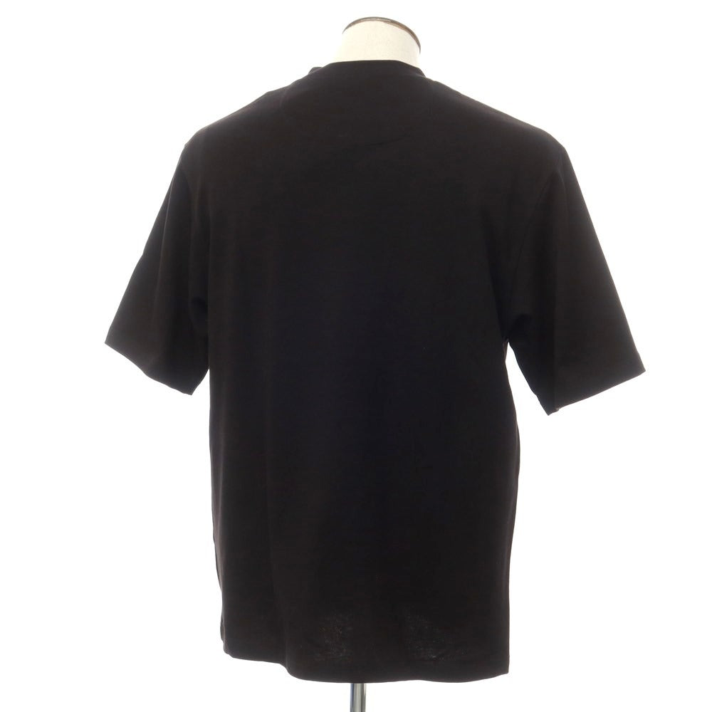 [New] PT TORINO Cotton Crew Neck Short Sleeve T-Shirt Black [50] [Condition Rank N] [Men&