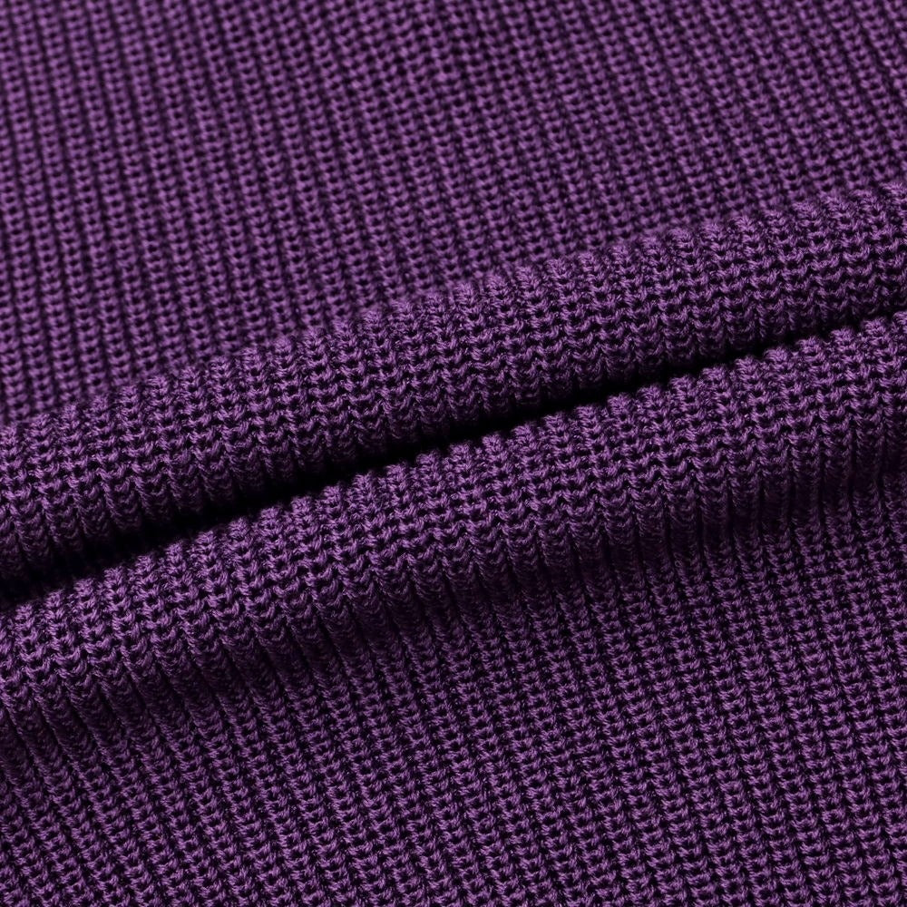 [New] PT TORINO Cotton Rayon V-neck Knit Vest Purple [48] [Condition Rank N] [Men&